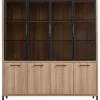 Profijt Meubel Vitrinekast Selinia 200x183x45 cm