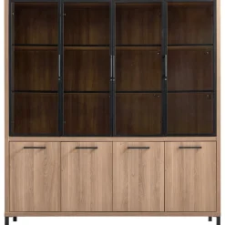 Profijt Meubel Vitrinekast Selinia 200x183x45 cm