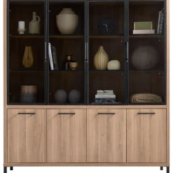 Profijt Meubel Vitrinekast Selinia 200x183x45 cm