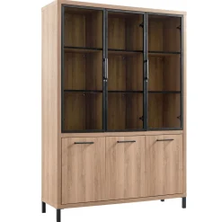Profijt Meubel Vitrinekast Selinia 200x140x45 cm
