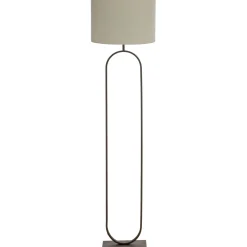 Profijt Meubel Vloerlamp Balook bruin