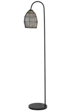 Profijt Meubel Vloerlamp Merrit zwart
